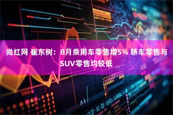 尚红网 崔东树：8月乘用车零售增5% 轿车零售与SUV零售均较低